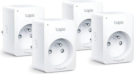TP-Link Tapo P110 - Slimme Stekker - Smart Plug- 4 stuks -