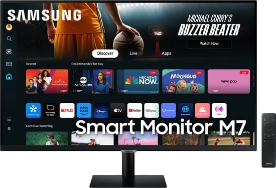Samsung 32" Smart Monitor M7 M70D UHD ITSGLS32DM700UU
