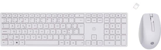 HP 650 - Draadloos Toetsenbord en Muis Combinatie - Azerty - Wit