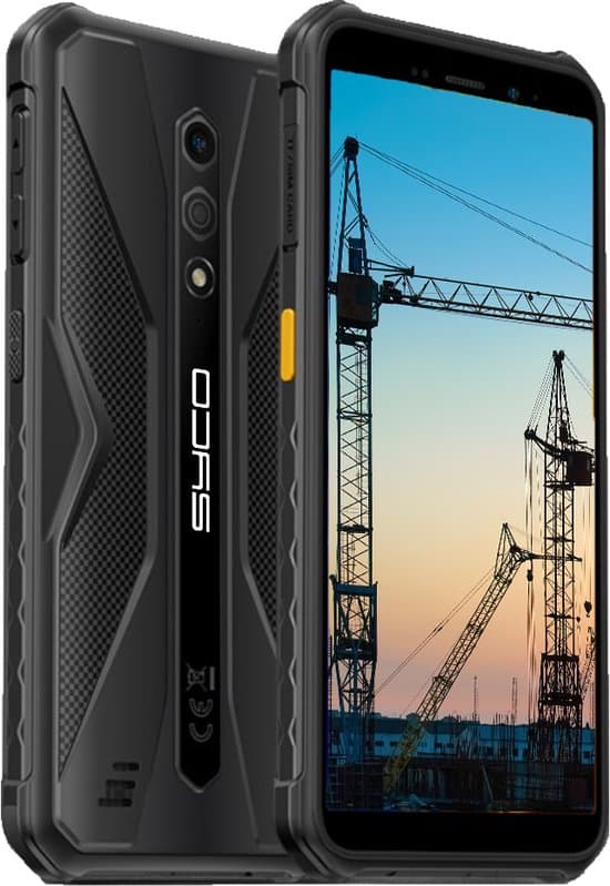Syco RS-404 4G rugged smartphone IP69K 64GB opslag 4860 mAh batterij IP69K-64GB-OPSLAG